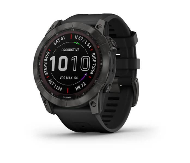 Garmin SMARTWATCH GARMIN Fenix 7X Sapphire Solar Tytanowo-Szary # - 1466435 - zdjęcie 2